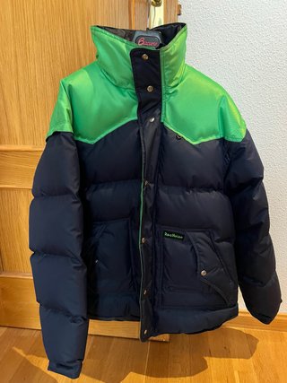 Chaqueta Roc Neige verde y negra