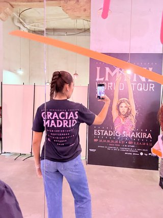 Camiseta Shakira LMYNL TOUR Madrid M