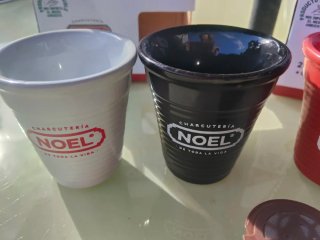 Set de 4 Tazas de Café Noel