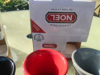 Set de 4 Tazas de Café Noel