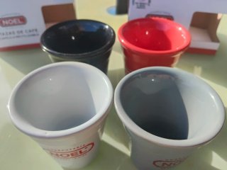 Set de 4 Tazas de Café Noel