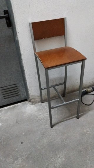 4 Sedie Alte per Barra Ufficio/Bar, vendita singola