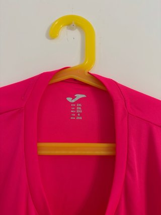 Camiseta Joma Rosa Fucsia - Talla 2XL (Equivale L)