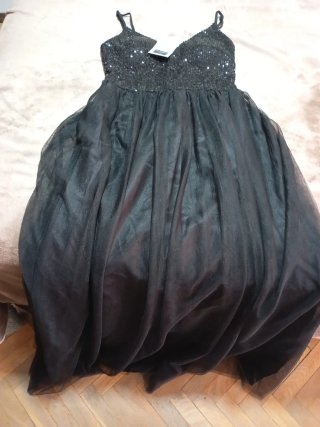 Vestido de fiesta negro