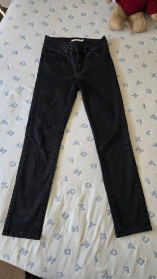 Pantalones Levis Negros Mujer