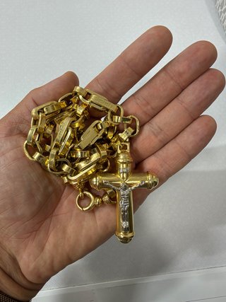 Cadena Oro 75gr 585 con Cruz