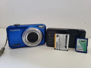 Cámara Fujifilm FinePix JX300 Azul + Accesorios