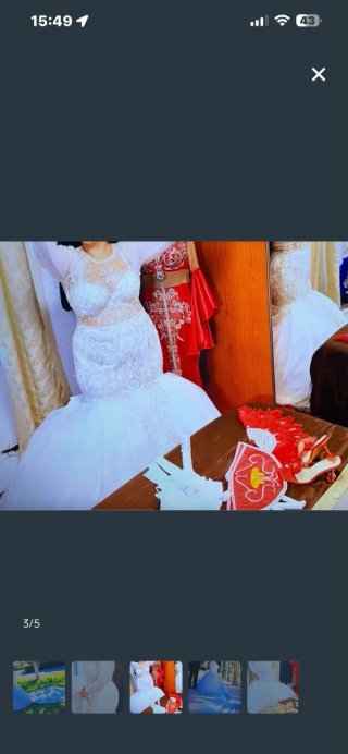 Vestido de Novia Corte Sirena