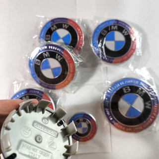 7 EMBLEMAS BMW 50 ANIVERSARIO M · TAPABUJES BMW