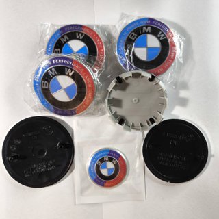 7 EMBLEMAS BMW 50 ANIVERSARIO M · TAPABUJES BMW