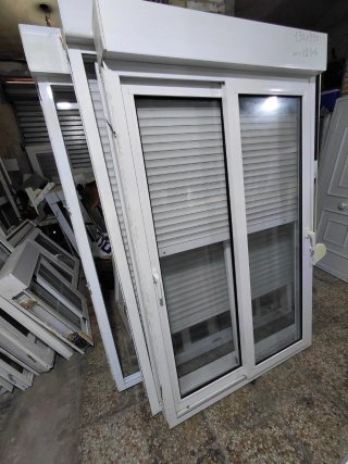 Balconera PVC Climalit 130x220 cm