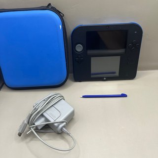 Nintendo 2DS Console Nero Blu Completa
