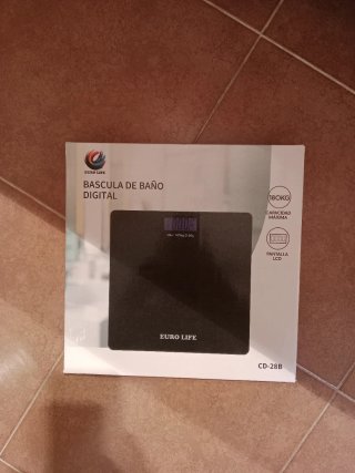 Báscula de Baño Digital Euro Life
