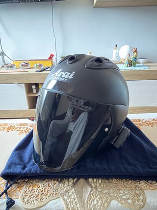 Casco de Moto Arai Talla L con Bluetooth