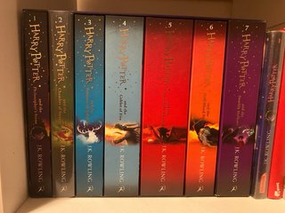 Colección de libros de Harry Potter en inglés