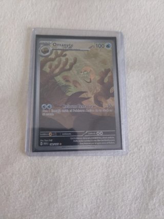 Carta Pokémon Omanyte 180/165 - Colección 151