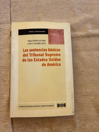 Las sentencias básicas del Tribunal Supremo de ...