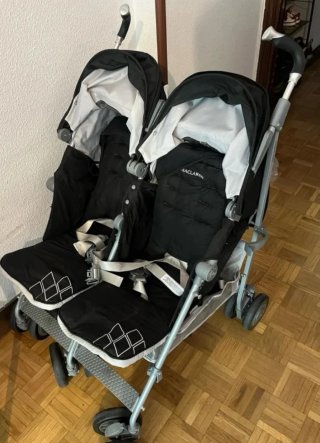 Silla de paseo gemelar Maclaren Twin Techno