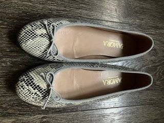 Bailarinas zapato mujer Gris T37