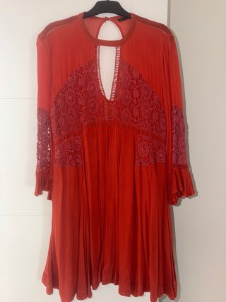 VESTIDO DE GASA DE SFERA
