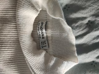 Top de tirantes Stradivarius blanco