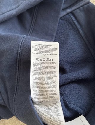 Sudadera Nike Azul con Cremallera