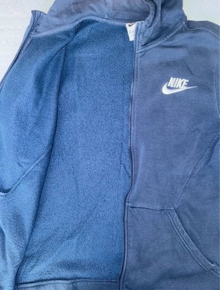 Sudadera Nike Azul con Cremallera