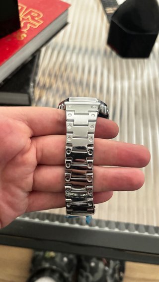 Reloj Casio G-Shock Plata y Azul