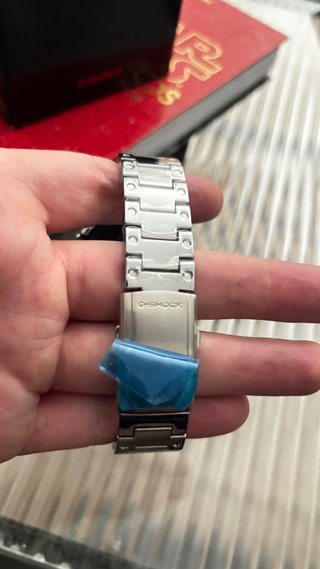 Reloj Casio G-Shock Plata y Azul