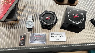 Reloj Casio G-Shock Plata y Azul