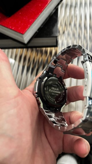 Reloj Casio G-Shock Plata y Azul
