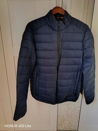 Cazadora Acolchada Ligera Lefties Azul Talla L