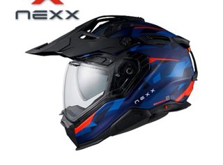 Casco Nexx WED 3 Aventura/Enduro Azul/Rojo