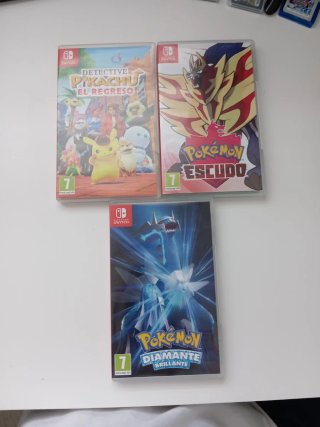 Confezione da 3 giochi Pokémon per Nintendo Switch