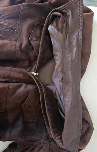 CAZADORA PIEL OVINA HOMBRE