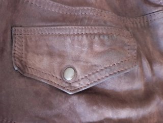 CAZADORA PIEL OVINA HOMBRE