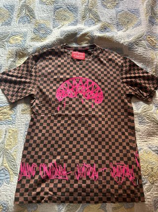 Camiseta Sprayground Cuadros Talla S