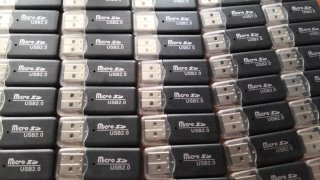 Lote 100 Adaptadores Micro SD USB 2.0