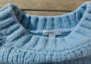 Jersey Subdued azul tipo crop Talla S