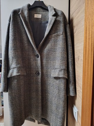 Abrigo Isabel Marant Gris Talla 38