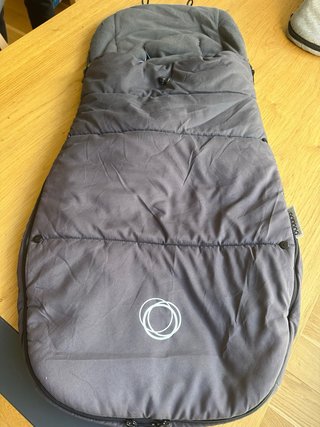Saco para silla Bugaboo gris y negro