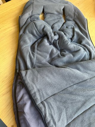 Saco para silla Bugaboo gris y negro