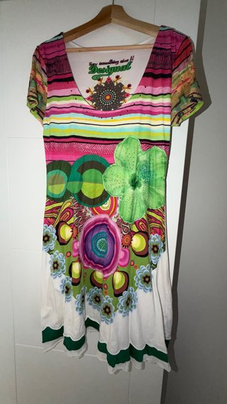 Vestido Desigual Multicolor