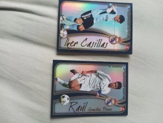 2 Cartas Real Madrid: Raúl y Casillas