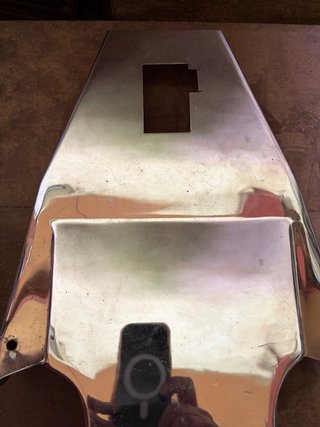 Tapa base asiento plata