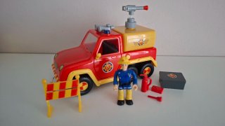Camión (Venus) Sam el Bombero y figura Elvis