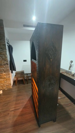 Cantinetta in legno rustica marocchina