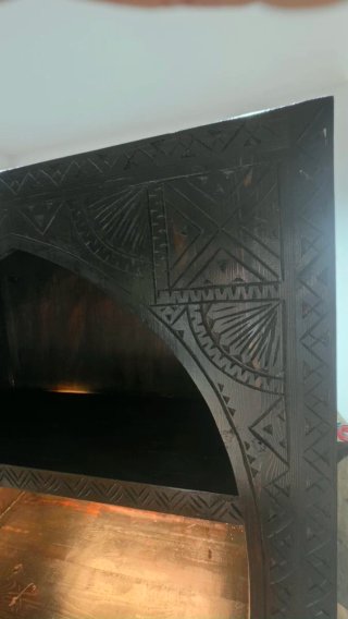 Cantinetta in legno rustica marocchina