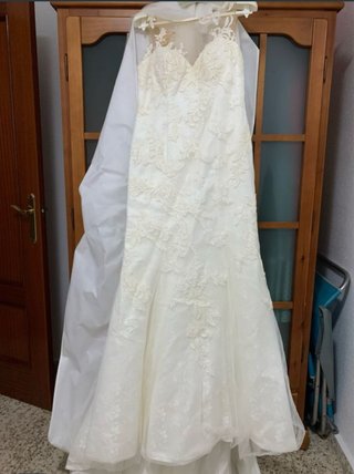 Vestido de Novia Diseño Exclusivo Talla 42-44