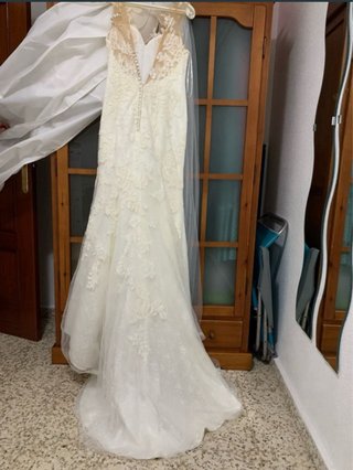 Vestido de Novia Diseño Exclusivo Talla 42-44